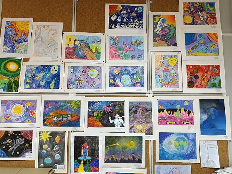 Фото работ участников выставки