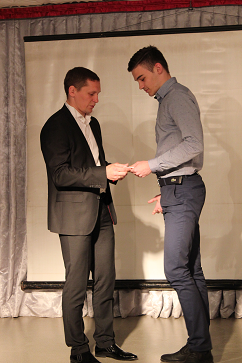 Вручение знаков ГТО фото